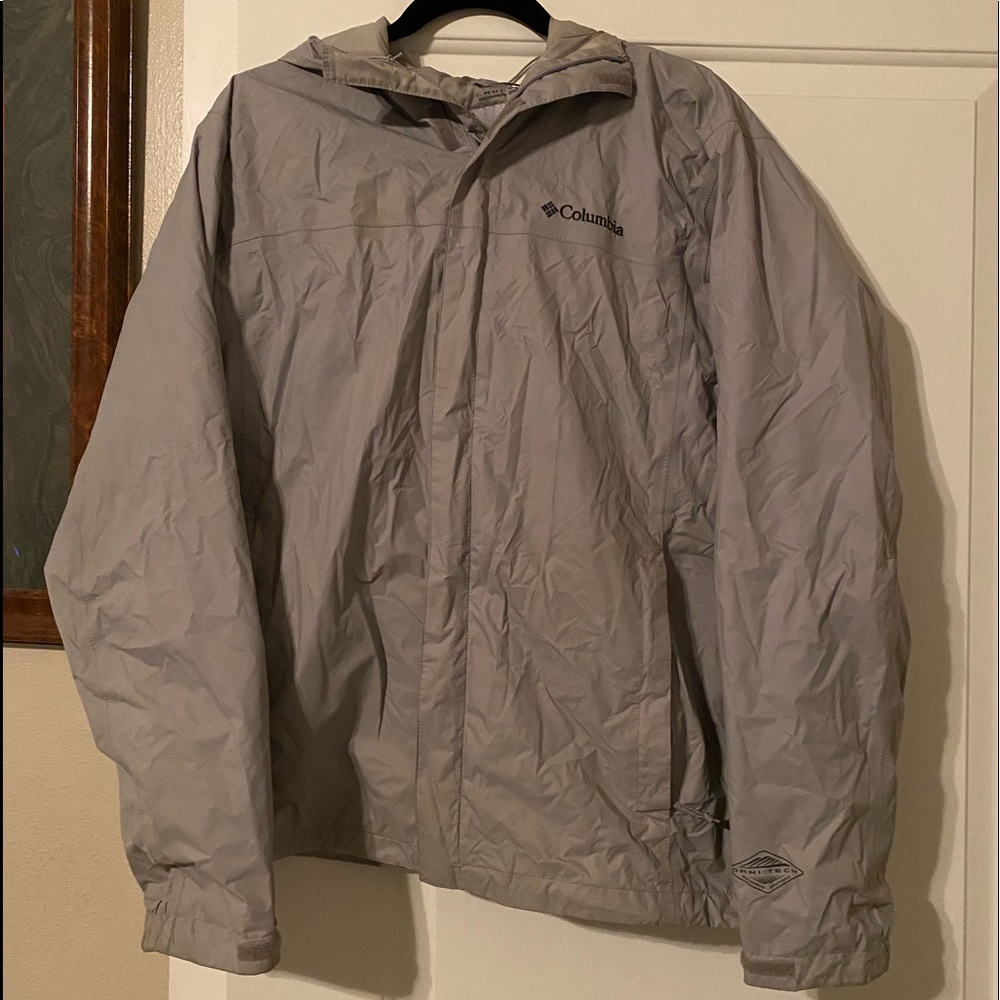 Columbia rain jacket